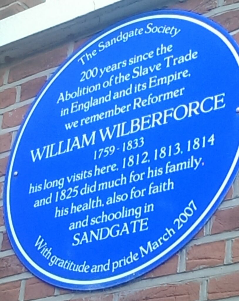 William Wilberforce Plaque