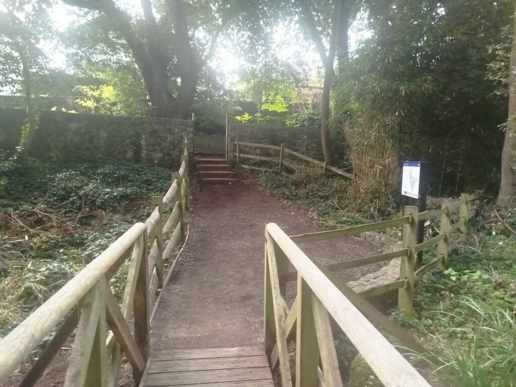 Enbrook Park West entrance